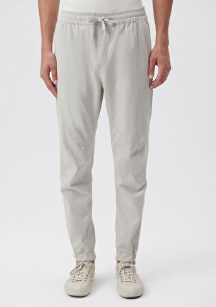 Mavi Beli Lastikli Gri Pantolon 000169-70074