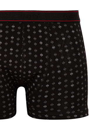 Baskılı Siyah Boxer 0911037-900