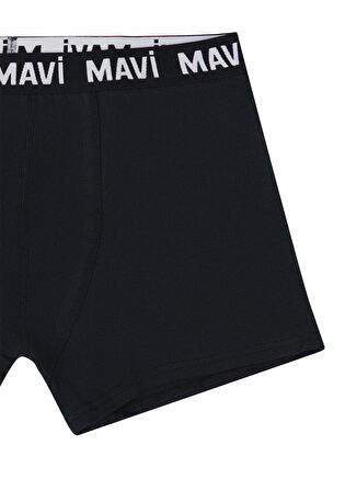 Mavi Siyah Basic Boxer 0911079-35495