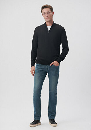 Mavi Pierre Gölgeli Vintage Black Jean Pantolon 0020985191