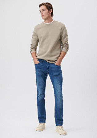 Jake Mavi Gölgeli Sporty Jean Pantolon 0042285619
