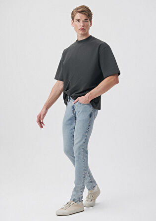 James Açık Mavi Gölgeli Kolej Jean Pantolon 0042485198