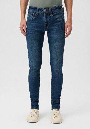 Leo Koyu Mavi Vintage Kolej Jean Pantolon 0076285626
