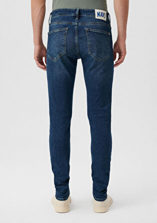Leo Koyu Mavi Vintage Kolej Jean Pantolon 0076285626
