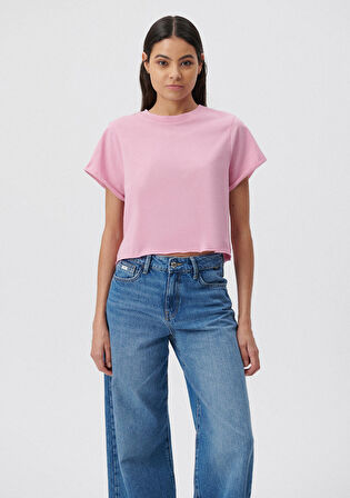 Mavi Pembe Basic Tişört 168220-71064
