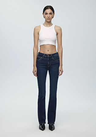 Maria Real Blue Derin Lacivert Jean Pantolon 101225-85284