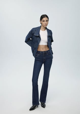 Maria Real Blue Derin Lacivert Jean Pantolon 101225-85284