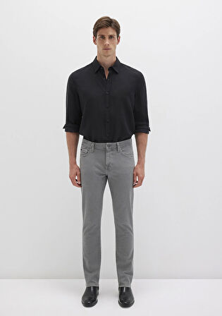 Marcus Mavi Black Koyu Gri Gabardin Pantolon 0035182453