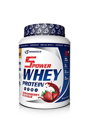 5Power Whey Protein 960 Gr Çilek Aromalı Protein Tozu