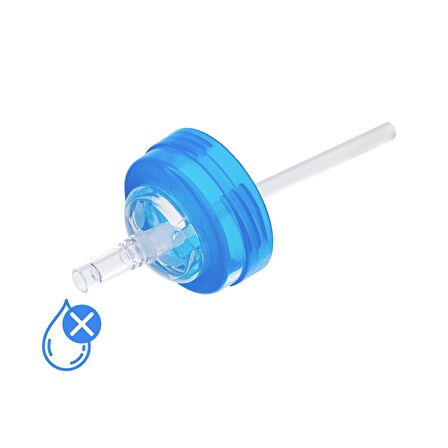 Mamajoo Akıtmaz Antikolik Pipetli Bardak 270 ml / Mavi