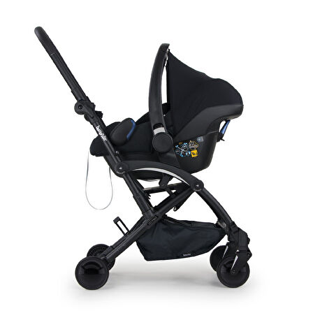 Bumprider Connect³ İkiz Bebek Arabası / Black - Black