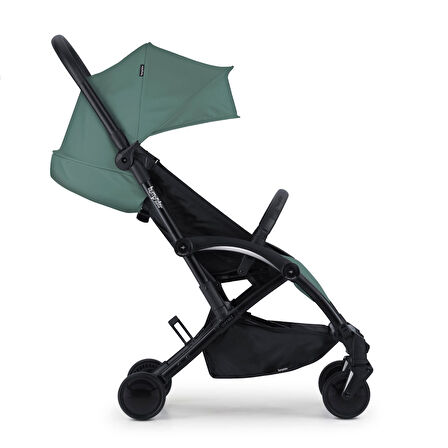 Bumprider Connect³ İkiz Bebek Arabası / Black - Olive & Yan Düzenleyici Çanta Hediyeli