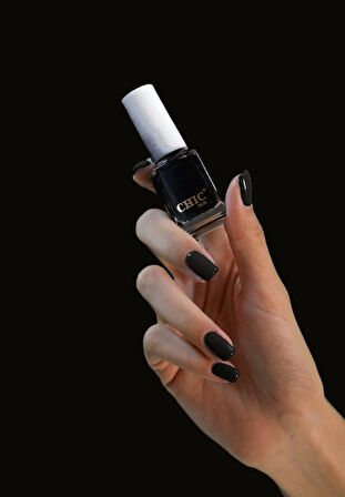 Chic Nail Siyah Oje Black Pearl 117