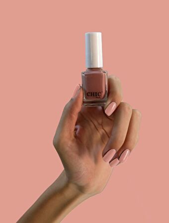 Chic Nail Pudra Pembe Oje Elegante 118