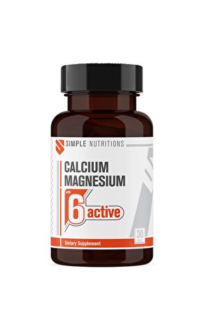 Calcium Magnesium with 6-Active 30 Tablet