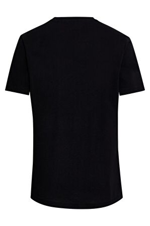 New Balance Erkek Siyah T-shirt MNT1106-BKW