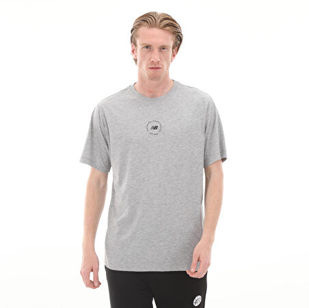 UNT1311-AG New Balance Unt1311 T-Shirt Gri
