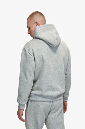 New Balance Lifestyle Erkek Gri Sweatshirt MNH3333-AG