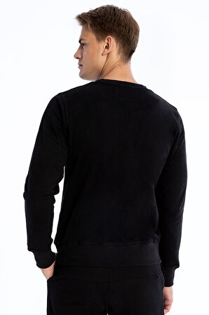 New Balance Lifestyle Erkek Sweatshirt MNC1105-BK