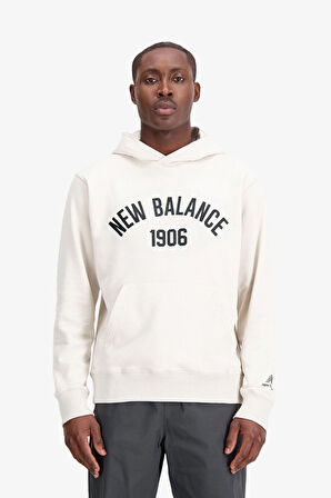 New Balance Erkek Gri Sweatshirt MNH1406-MBM