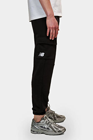 New Balance Lifestyle MNP1437-BK Siyah Erkek Eşofman Altı