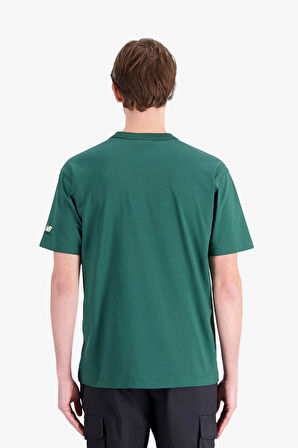 New Balance Erkek Yeşil T-Shirt MNT1402-GRN