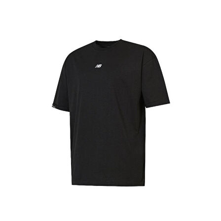 New Balance Lifestyle Unisex T-Shirt UNT3417-BK Siyah