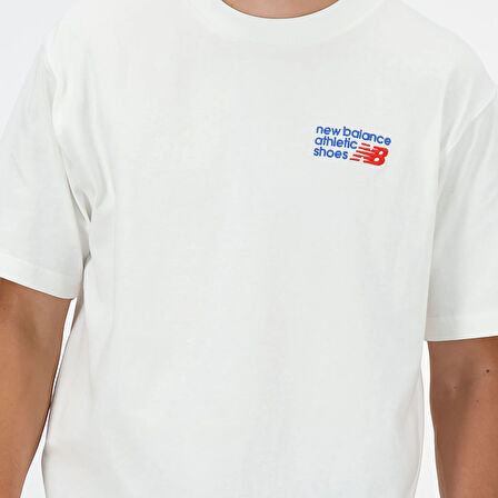 Lifestyle Erkek Beyaz Günlük Stil T-Shirt MNT3434-SST