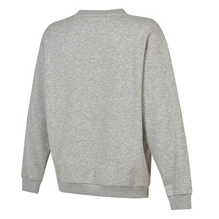 NB Erkek Gri Günlük Stil Sweatshirt MNC3411-AG