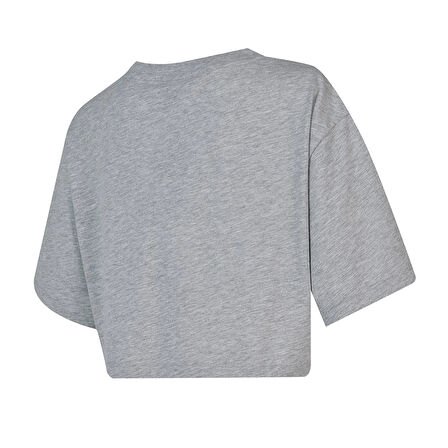 Lifestyle Kadın Gri Günlük Stil T-Shirt WNT1506-AG