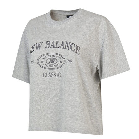 Lifestyle Kadın Gri Günlük Stil T-Shirt WNT1508-AG