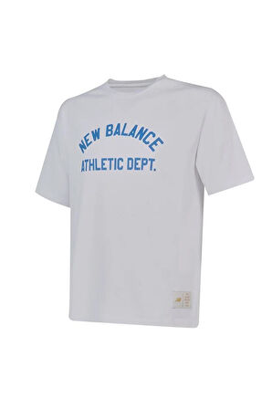 New Balance Lifestyle MNT1519-WT Beyaz Erkek Tişört