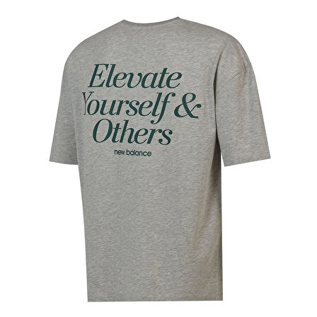 Lifestyle Erkek Gri Günlük Stil T-Shirt MNT1528-AG