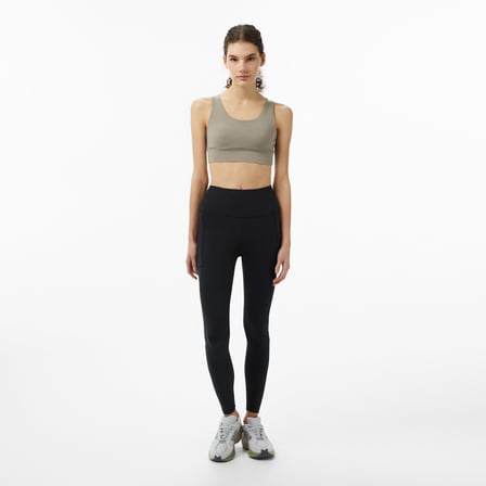 New Balance Classic Kadın Bej Koşu Bra
