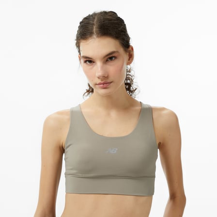 New Balance Classic Kadın Bej Koşu Bra