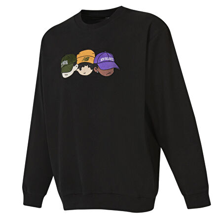 NEW BALANCE NB LIFESTYLE MEN SWEATSHIRT ERKEK SWEATSHIRT