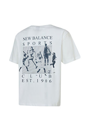New Balance Mnt3503 Nb Lifestyle Men T Beyaz Erkek T-Shirt