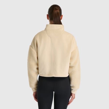 New Balance Kadın Bej Sweatshirt