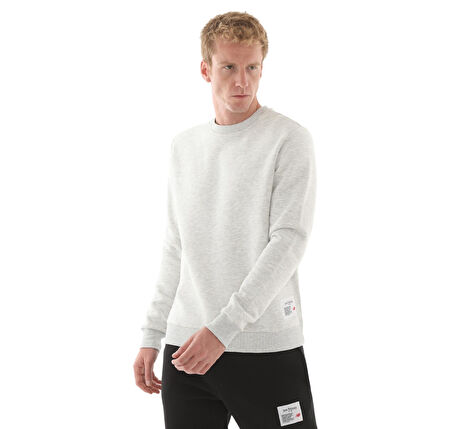 MNC3503-SNW1 New Balance Mnc3503 Erkek Sweatshirt Gri
