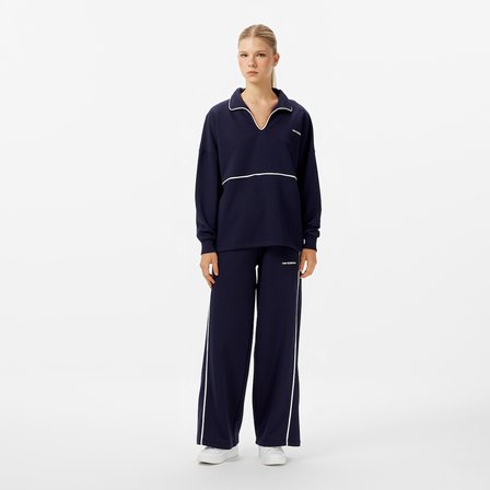 New Balance WNC3402 Kadın Lacivert Sweatshirt