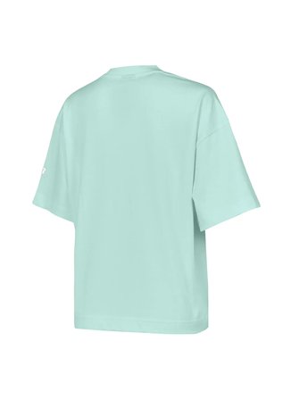 New Balance WNT1402-WSI NB Lifestyle Women Tshi Mint Bisiklet Yaka Baskılı Kadın T-Shirt