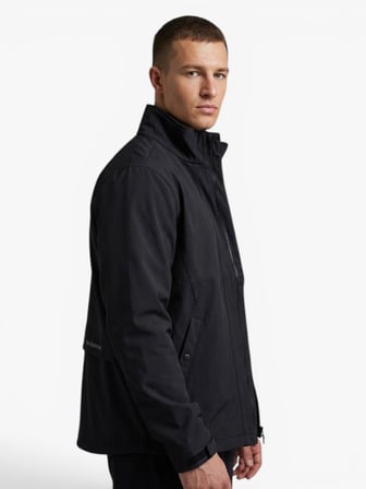 NB LIFESTYLE MEN JACKET Erkek Siyah Mont - MNJ3601
