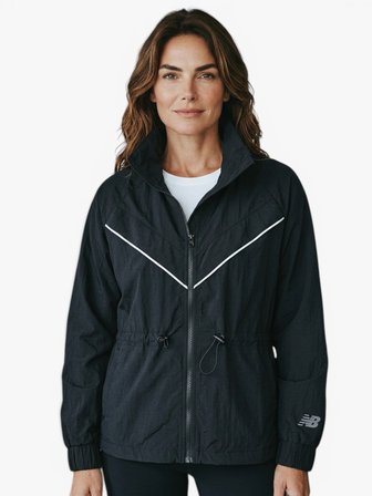 NB LIFESTYLE WOMEN JACKET Kadın Siyah Mont - WNJ3604