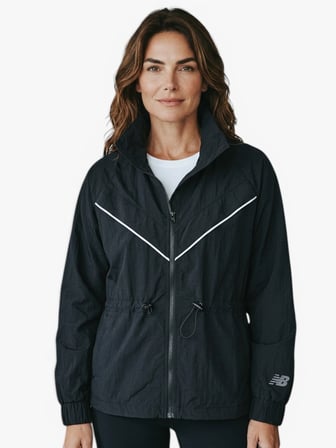 NB LIFESTYLE WOMEN JACKET Kadın Siyah Mont - WNJ3604