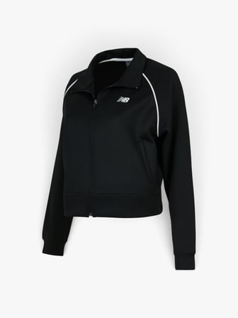 NB LIFESTYLE WOMEN FULL ZIP Kadın Siyah Sweatshirt - WNJ3626