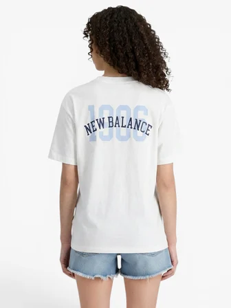 NB LIFESTYLE MEN T-SHIRT Erkek Beyaz T-Shirt - MNT3618