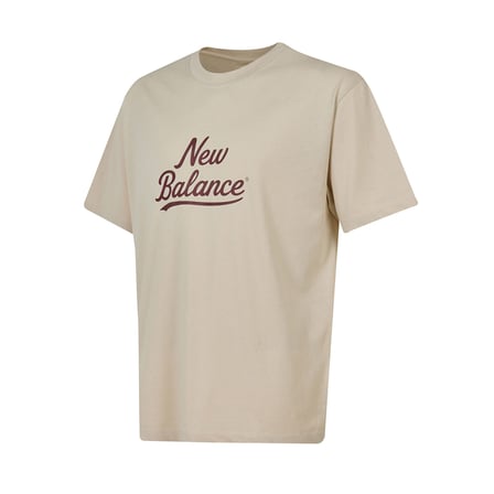 New Balance Gri Melanj Erkek Tişört MNT3637-WT