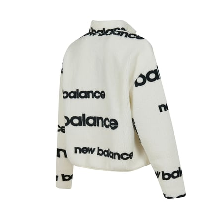 WNC3623-WT New Balance Wnc3623 Kadın Sweatshirt Beyaz