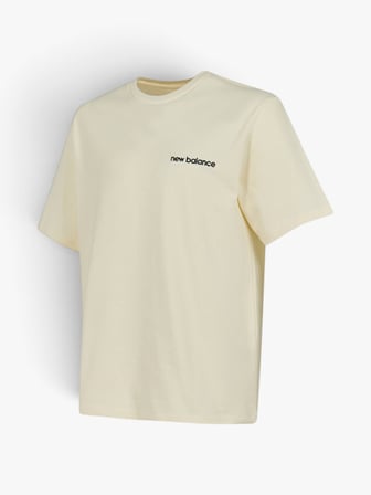 NB LIFESTYLE MEN T-SHIRT Erkek Bej T-Shirt - MNT3647
