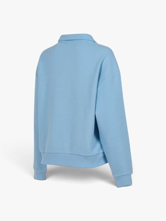 NB LIFESTYLE WOMEN CREWNECK Kadın Yeşil Sweatshirt - WNC3640